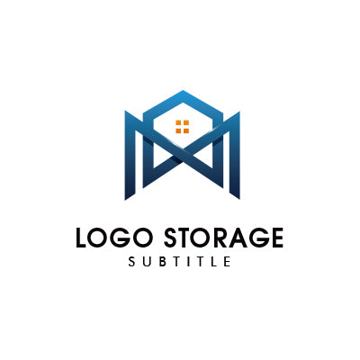 アルファベットの「M」「家」をモチーフにデザインしたロゴ