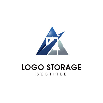 アルファベットの「A」をモチーフにデザインしたロゴ