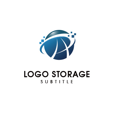 アルファベットの「R」をモチーフにデザインしたロゴ