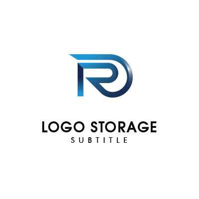 アルファベットの「R」「D」をモチーフにデザインしたロゴ