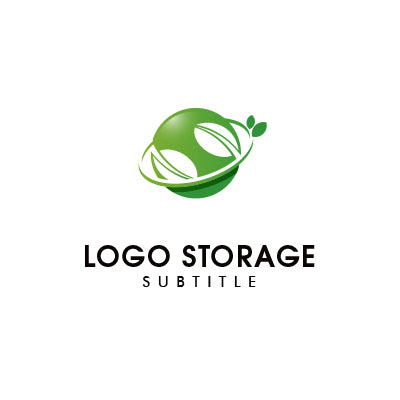 アルファベットの「O」「自然」をモチーフにデザインしたロゴ