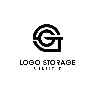 アルファベットの「G」をモチーフにデザインしたロゴ