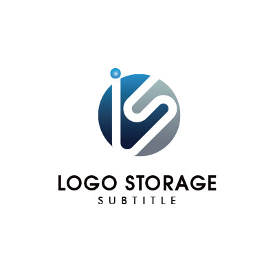 アルファベットの「I」「S」をモチーフにデザインしたロゴ