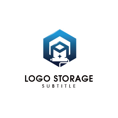 アルファベットの「家」「ローラー」をモチーフにデザインしたロゴ