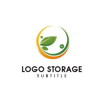 「自然」「人」をモチーフにデザインしたロゴ