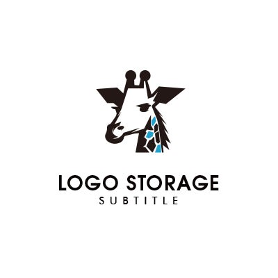 「キリン」をモチーフにデザインしたロゴ