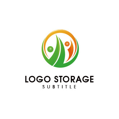 「人」をモチーフにデザインしたロゴ