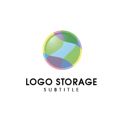 「幾何学的」な形状をモチーフにデザインしたロゴ