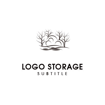 「自然」をモチーフにデザインしたロゴ