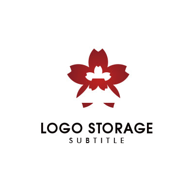 「桜」「富士山」「自然」をモチーフにデザインしたロゴ