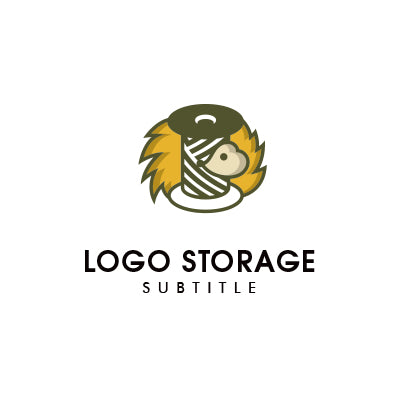 「ハリネズミ」「糸」をモチーフにデザインしたロゴ