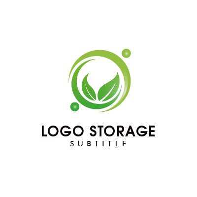 「自然」「人」をモチーフにデザインしたロゴ