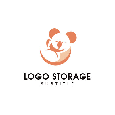 「コアラ」をモチーフにデザインしたロゴ