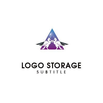 「ペガサス」をモチーフにデザインしたロゴ