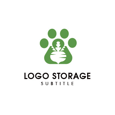 「カブ」「肉球」をモチーフにデザインしたロゴ