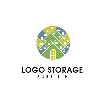 「建物」「自然」をモチーフにデザインしたロゴ