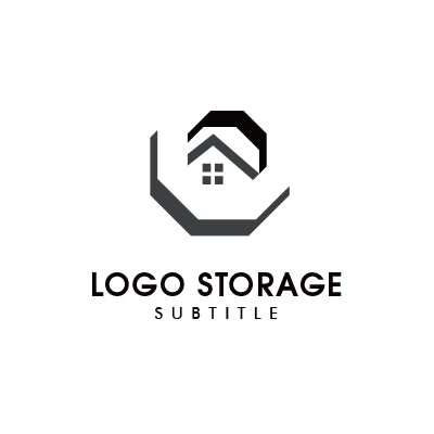 「建物」をモチーフにデザインしたロゴ