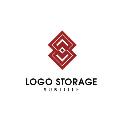 アルファベットの「S」をモチーフにデザインしたロゴ