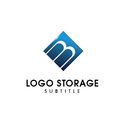 アルファベットの「B」をモチーフにデザインしたロゴ