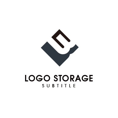 アルファベットの「B」をモチーフにデザインしたロゴ