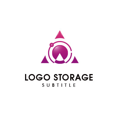 「幾何学的」な形状をモチーフにデザインしたロゴ