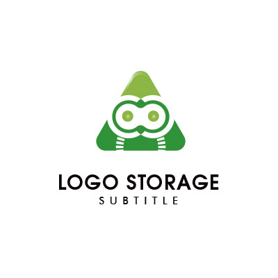 「幾何学的」な形状と「ロボット」をモチーフにデザインしたロゴ