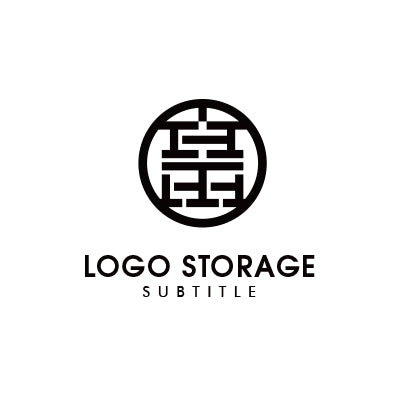 和柄をモチーフにデザインしたロゴ