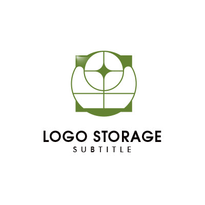 和柄をモチーフにデザインしたロゴ