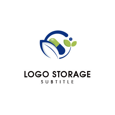 「自然」「カプセル」をモチーフにデザインしたロゴ