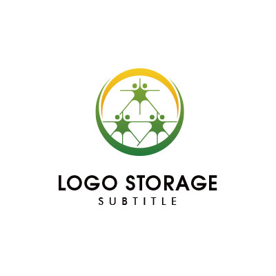 「幾何学的」な形状をモチーフにデザインしたロゴ