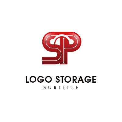 アルファベットの「S」「P」をモチーフにデザインしたロゴ