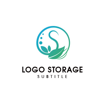 アルファベットの「S」「自然」をモチーフにデザインしたロゴ