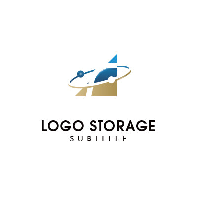 アルファベットの「A」をモチーフにデザインしたロゴ