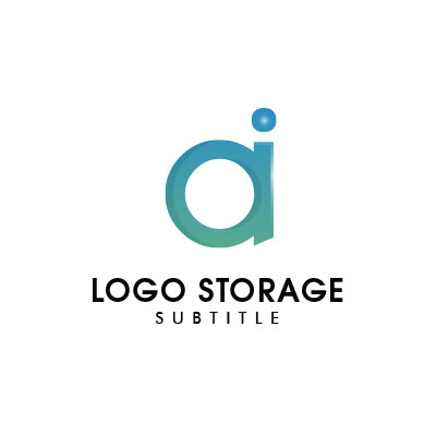 アルファベットの「a」「i」をモチーフにデザインしたロゴ