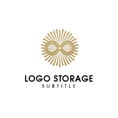 「インフィニティ」「太陽」をモチーフにデザインしたロゴ