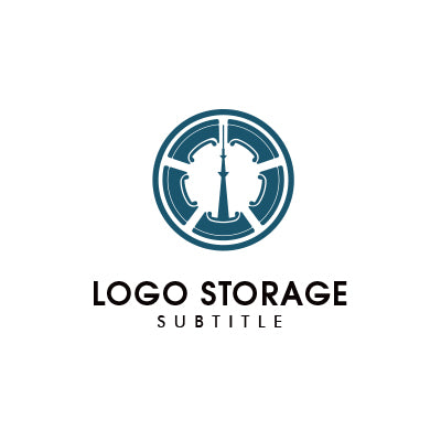 「建物」をモチーフにデザインしたロゴ