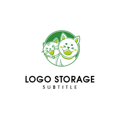 「猫」をモチーフにデザインしたロゴ