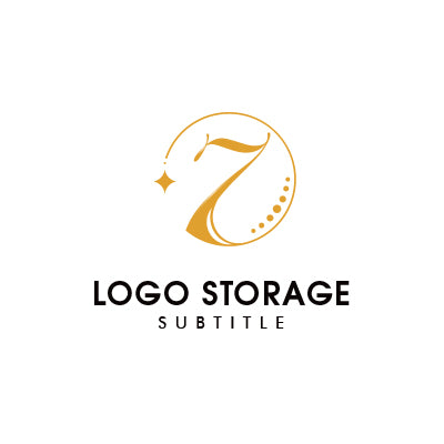 「7」をモチーフにデザインしたロゴ