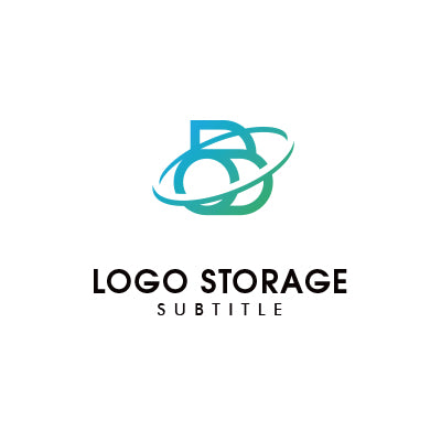 アルファベットの「B」をモチーフにデザインしたロゴ