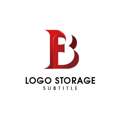 アルファベットの「B」をモチーフにデザインしたロゴ