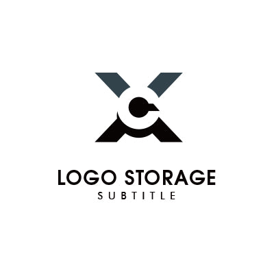 アルファベットの「C」「X」をモチーフにデザインしたロゴ