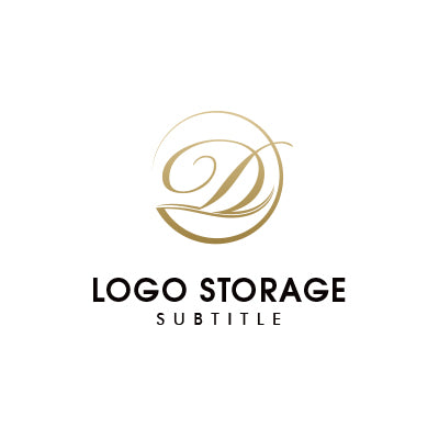 アルファベットの「D」をモチーフにデザインしたロゴ