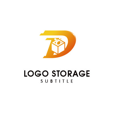 アルファベットの「D」「BOX」をモチーフにデザインしたロゴ