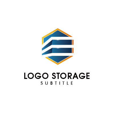 アルファベットの「E」「BOX」をモチーフにデザインしたロゴ