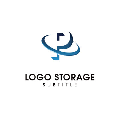 アルファベットの「P」をモチーフにデザインしたロゴ