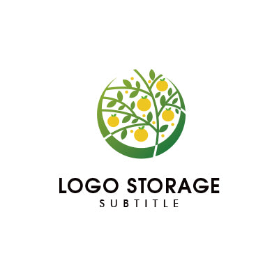 「柚子」をモチーフにデザインしたロゴ