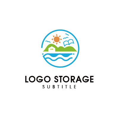 「自然」をモチーフにデザインしたロゴ