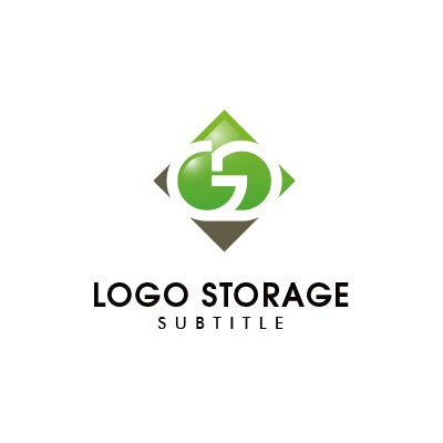 アルファベットの「G」をモチーフにデザインしたロゴ