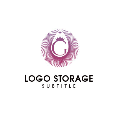 アルファベットの「G」「王冠」をモチーフにデザインしたロゴ