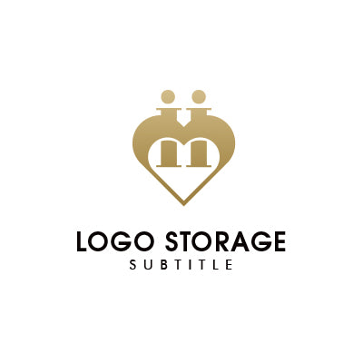 アルファベットの「H」「人」「ハート」をモチーフにデザインしたロゴ